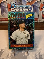 2026 Topps Heritage – Tarik Skubal #281 Chrome Light Blue Sparkle Refractor