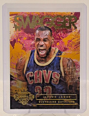 2015-2016 Panini Court Kings LeBron James Cavaliers Swagger Case Hit SSP #18