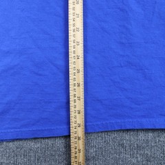 Kansas Jayhawks Shirt Mens 2XL Blue NCAA Basketball Tee School of Basketball