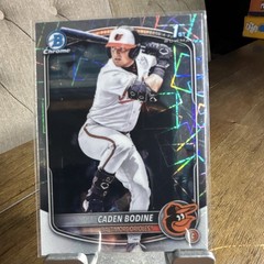 Topps 2025 Bowman Chrome Prospects Caden Bodine BCP-52 1st Bowman Orioles