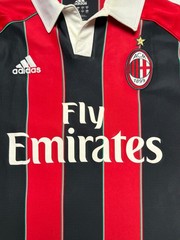 🔥 AC Milan Adidas Balotelli #45 Jersey 2010-12 Fly Emirates Size M