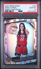 2025 PANINI PRIZM WNBA WNBA LOGO PRIZM #148 SONIA CITRON PSA 10