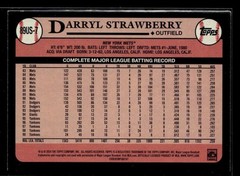 Darryl Strawberry 2024 Topps Update #89US-7 PLEASE READ