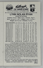 1983 Kellogg&rsquo;s 3-D Super Stars Complete 60 Card Set Ryan Rose Brett Original Box