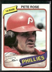 1980 Topps Burger King Philadelphia Phillies #4 Pete Rose