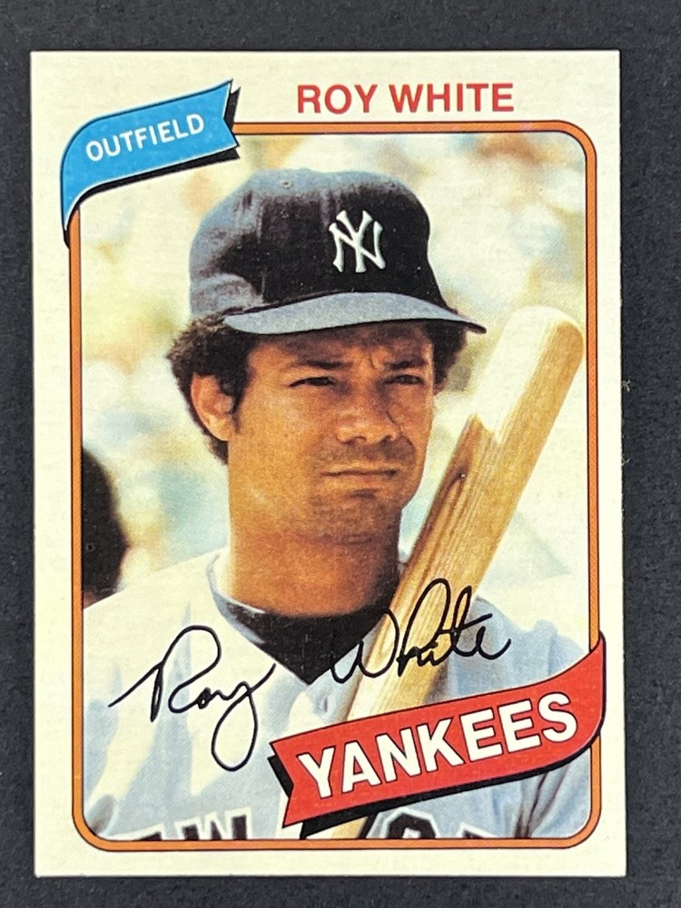 1980 Topps #648 Roy White New York Yankees