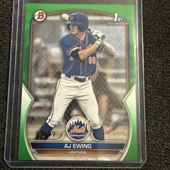 2023 Bowman Draft – AJ Ewing #BD-152 Green /99 (RC)