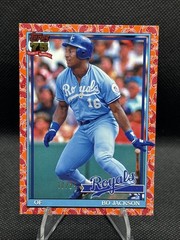 2026 Topps Japan Edition Series 1 Bo Jackson 1991 Orange Koi Fish /25, #T91-29