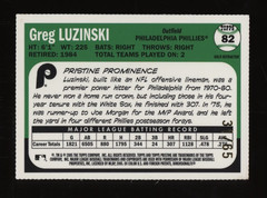 2005 Greg Luzinski Topps Pristine Legends Baseball Gold Refractor #31/65 *NICE*