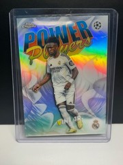 2026 Topps Chrome Power Players Vini Jr Real Madrid Forward Champions League PP-