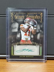 2025 Panini National Treasures – Genre Graphs Jalen Royals #GG-JRS /10 (AU, RC)
