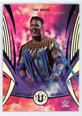 2025 Topps Universe WWE Dazzling Debuts The Rock #DDE-9 9et
