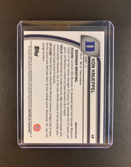 2024-25 Bowman U Chrome Kon Knueppel 1st Bowman Black Wave Refractor #48