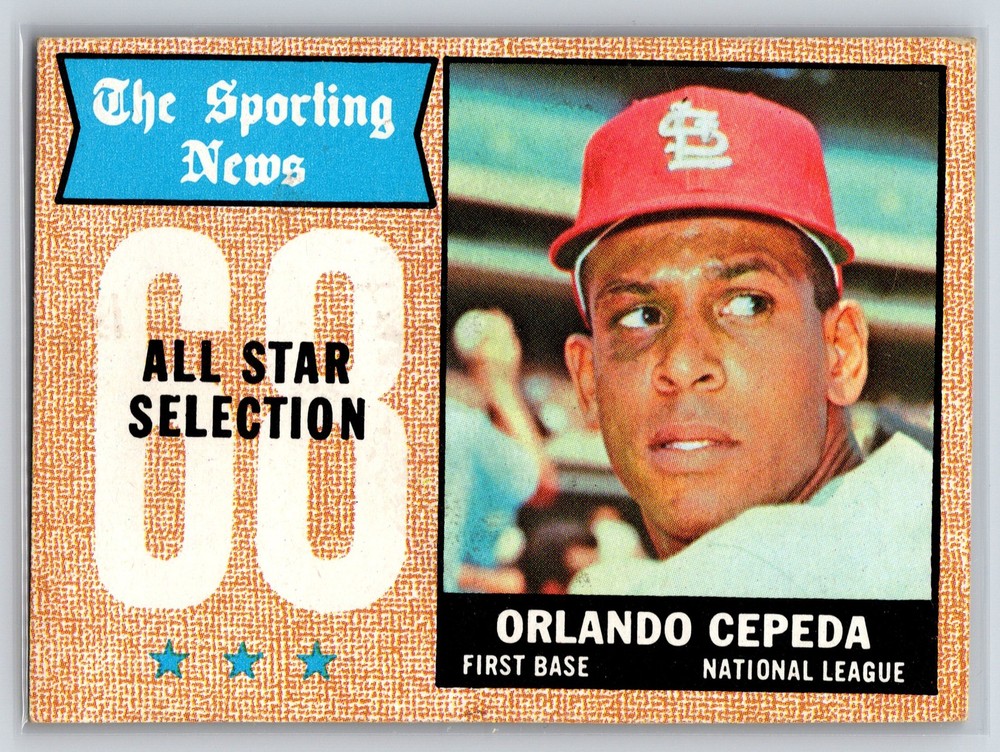 1968 Topps #362 Orlando Cepeda