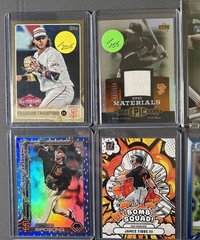 San Francisco Giants MLB 10 Card Lot – Numbered, Auto, Patch -McCovey/155 (AC12)
