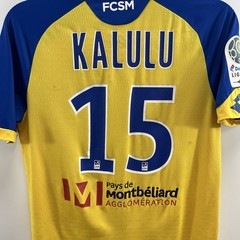 Sochaux Matchworn Kalulu 15 Home Football Shirt 2017/18 (S) Lotto H713