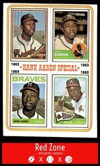 1974 Topps – #4 Hank Aaron Special 1962-1965 EX+ NM