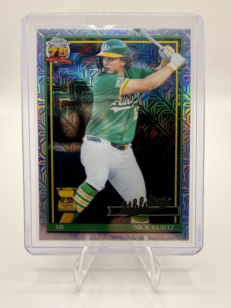 2026 Topps Series 2 Nick Kurtz 75 Years Of Baseball 35th Anniversary Mojo