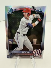 2025 Bowman Draft Eli Willits Chrome 1st Prospect Refractor #BDC-1 Nationals