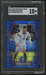 2024 Prizm Copa America Christian Pulisic Blue Pulsar /75 #150 SGC 10
