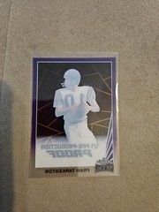 2024 Leaf Collective Fran Tarkenton 1/1 Pre-Production Proof PURPLE COLOR MATCH!
