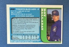 1997 Bowman Chrome Roy Halladay Refractor RC Blue Jays #212