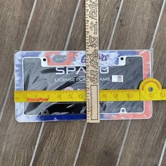 NEW Florida Gators License Plate Frame Tie Dye Metal Rico Sparo Blue Orange