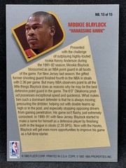 1992-93 Fleer Total D #13 Mookie Blaylock Atlanta Hawks
