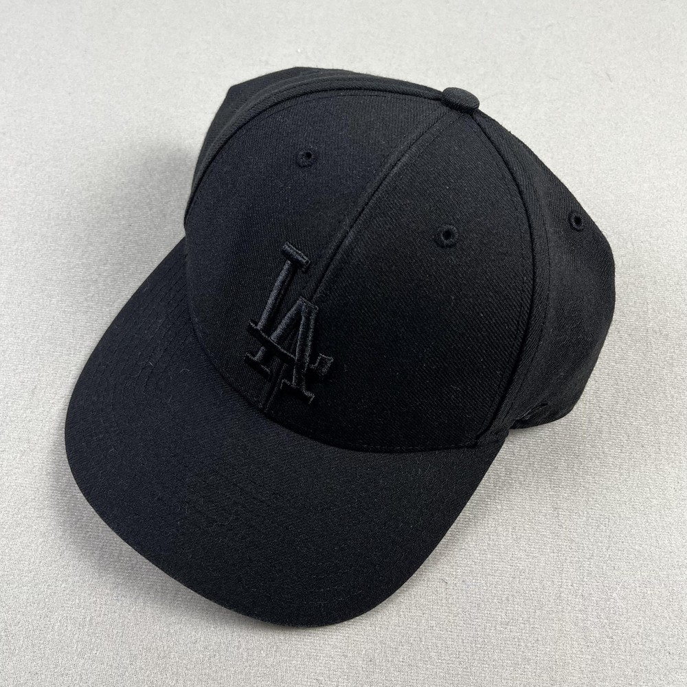 Los Angeles Dodgers Hat Cap Strapback Black Twill &rsquo;47 MLB Baseball Dad LA MVP