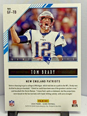 U You Pick From List Tom Brady