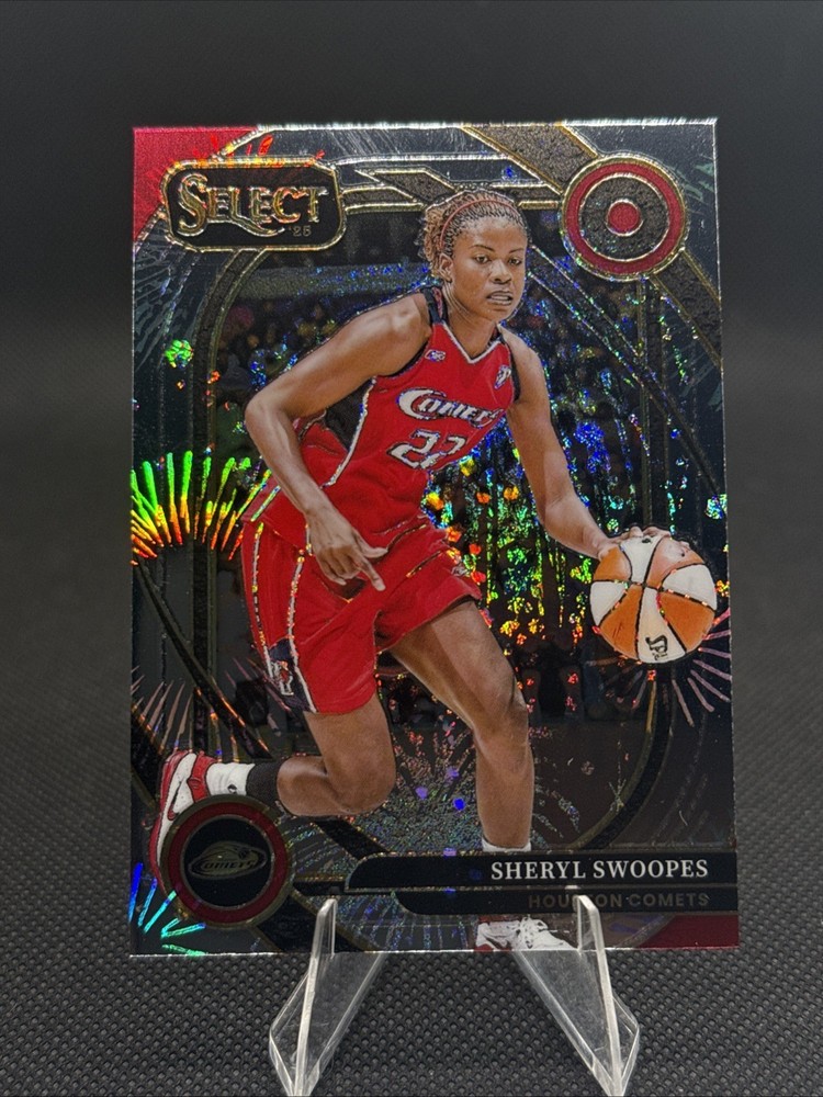 2025 Panini Select WNBA- Sheryl Swoopes #221 Silver Party Prizm SSP💥