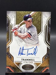 2025 Topps Tier One Prime Performers Autographs Alan Trammell /249 Tigers PPA-AT
