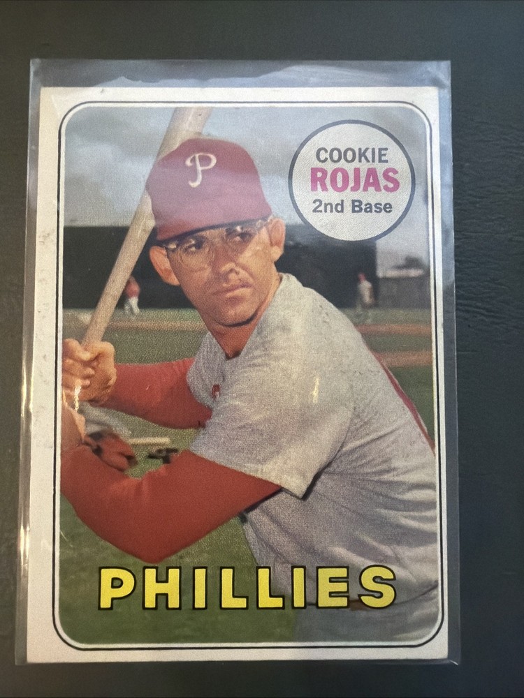 1969 Topps #507 PHILADELPHIA PHILLIES 2B COOKIE ROJAS Mint