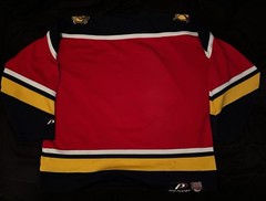 Pro Player NHL Florida Panthers Hockey Jersey XXL Red Navy Yellow White