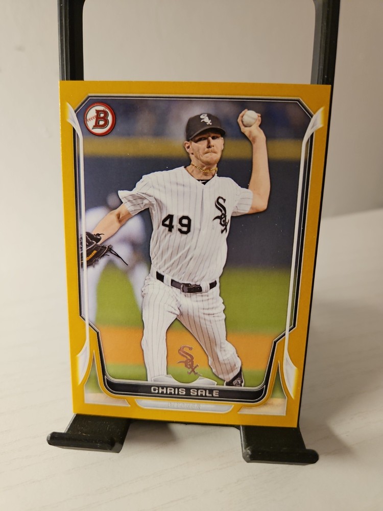 2014 Bowman Chris Sale Gold Parallel # 23/50 Chicago White Sox