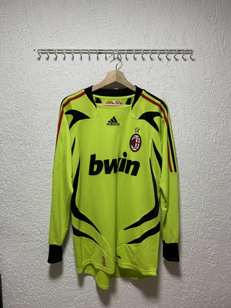 AC Milan 2007 2008 Adidas GK Soccer Jersey Men&rsquo;s Sz M Issue 12