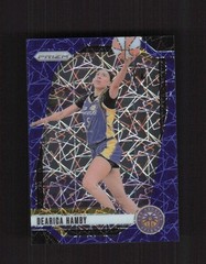 2024 Panini Prizm WNBA 19 Dearica Hamby Blue Velocity Prizms