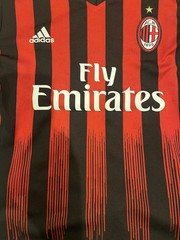 AC Milan 2016-17 Home Kit Size Youth Medium 11-12 Years