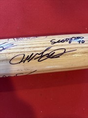 2004 Yankees Trenton Thunder AA Scranton Wilkes Barre Auto Bat See List