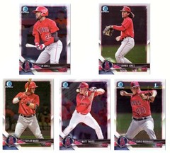 2018 Bowman Chrome Prospects – LOS ANGELES ANGELS