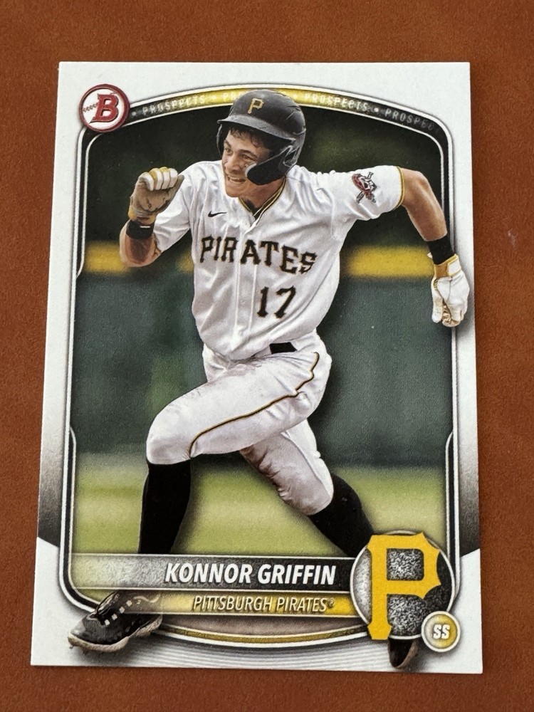 Konnor Griffin 2025 Bowman Prospect #BP-86 Pittsburgh Pirates Called Up 4/3/26