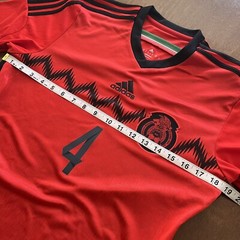 adidas MEXICO 2014 Away Soccer Jersey R.MARQUEZ #4 SZ Sm