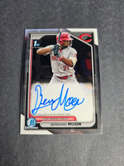 2024 Bowman Chrome 1st Bowman BERNARD MOON Autographed Card #CPA-BNO