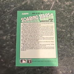 1990 Fleer Soaring Stars 2nd Year Ken Griffey Jr. HOF RARE! #18