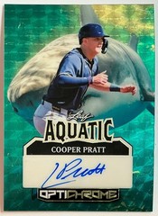 2025 Leaf Optichrome Cooper Pratt Auto Autograph Super Prismatic Gold #d 1/1