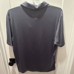 Under Armour Men&rsquo;s Gray Short Sleeve Polo NCAA 2025 Final Four San Antonio Sz L