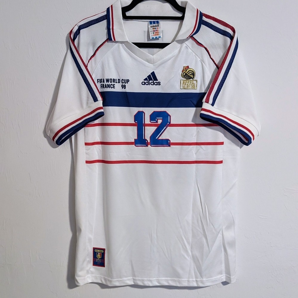 France Thierry Henry 1998 World Cup Retro Jersey Men&rsquo;s XL