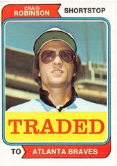 1974 Topps #23T Craig Robinson Atlanta Braves 🔥⚾🔥
