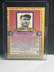 Gold Entertainment 1992 Babe Ruth The Called Shot #3 Hologram Limited Edition