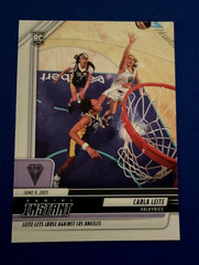 CARLA LEITE 2025 PANINI INSTANT WNBA #57 ROOKIE CARD GOLDEN STATE VALKYRIES
